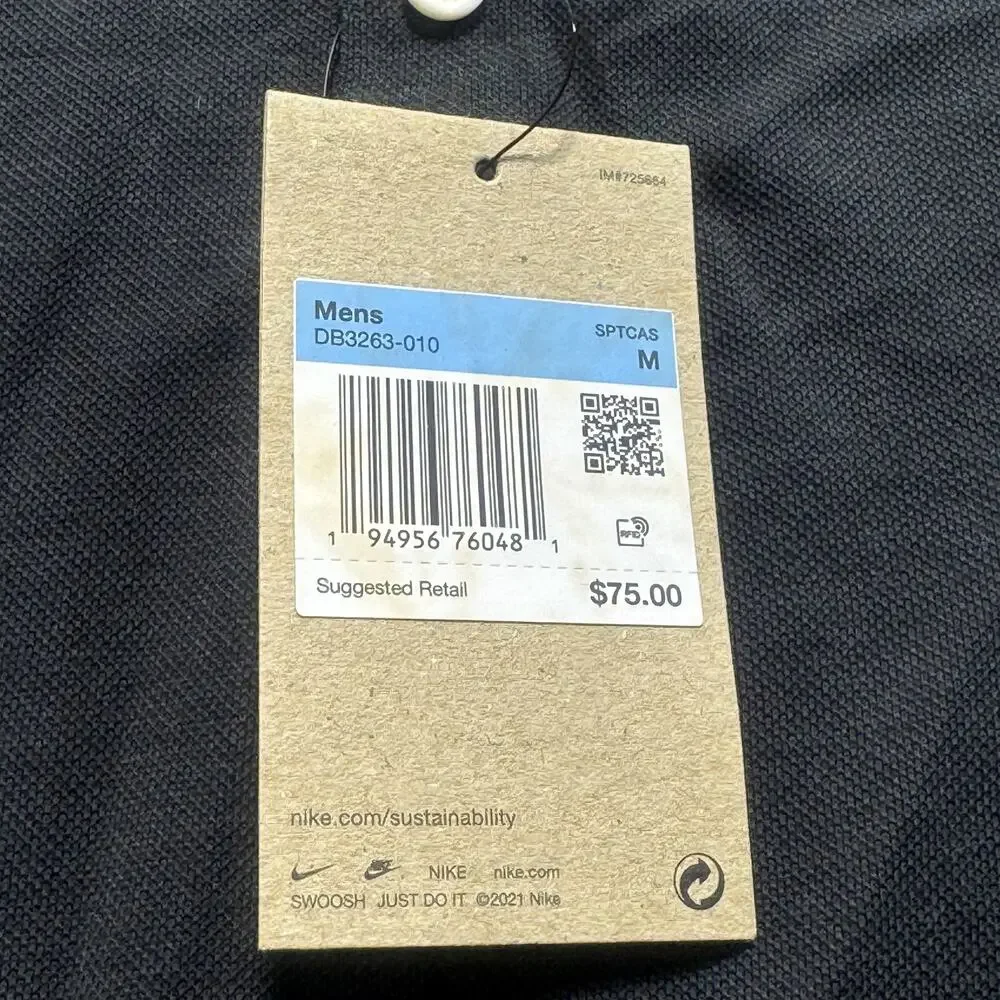 Nike‎ Dri-fit Tee Men Sz M Black Brand New